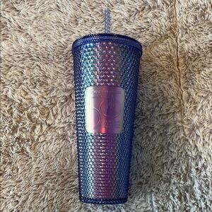 Starbucks Disneyworld Iridescent Blue Tumbler 50th anniversary